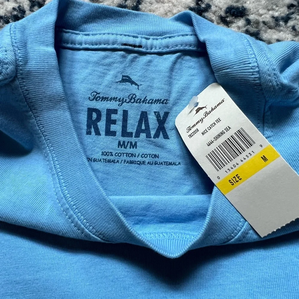 Men’s Tommy Bahama RELAX, Nice Catch, M, T-shirt - Picture 4 of 4
